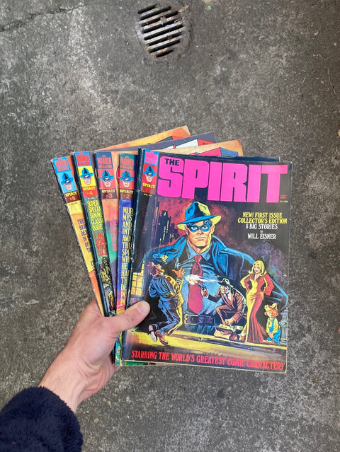 Collector Spirit Comics 1-5