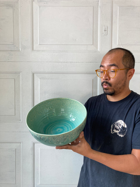 Beautiful Glazed Ceramic Decorative Bowl