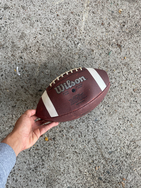 A Football, Egg Size