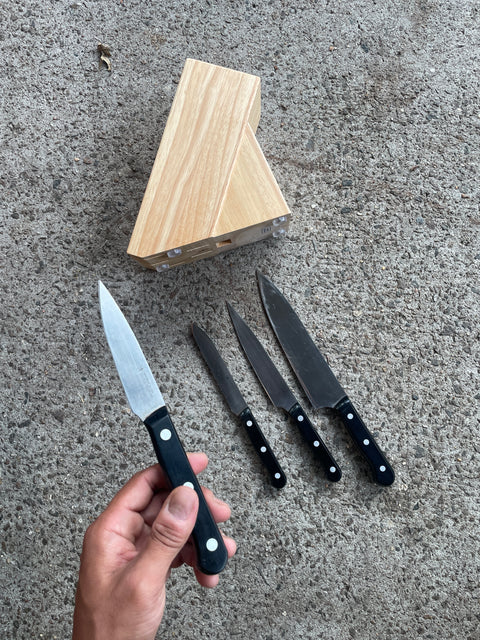 JA Henckels Knives & Block Set