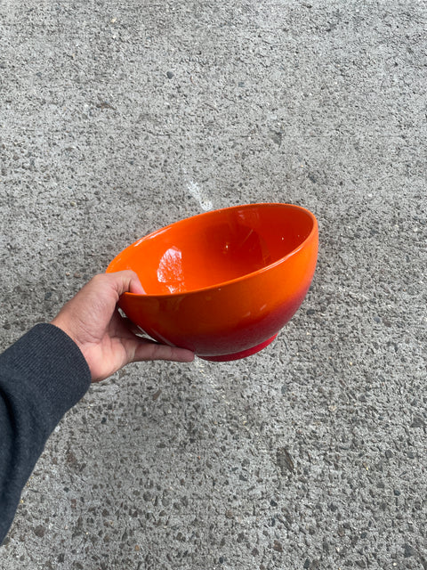 Beautiful Red Waechtersbach Mixing Bowl