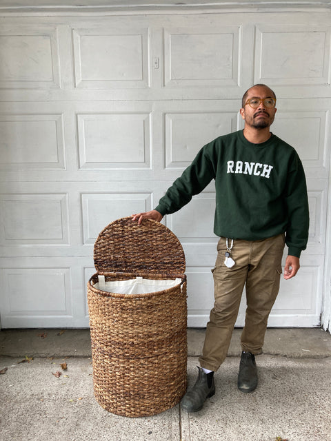 Woven Laundry Basket