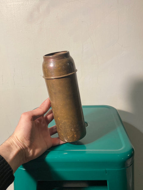 Vintage Copper Bottle Vase