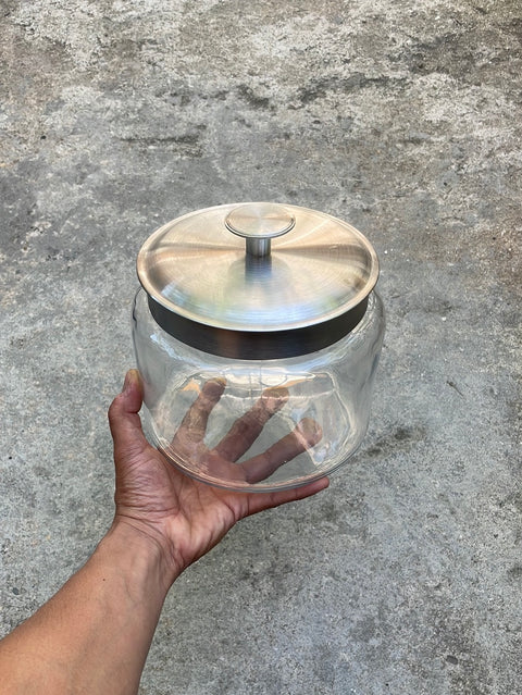 Sexy Glass Cookie Jar