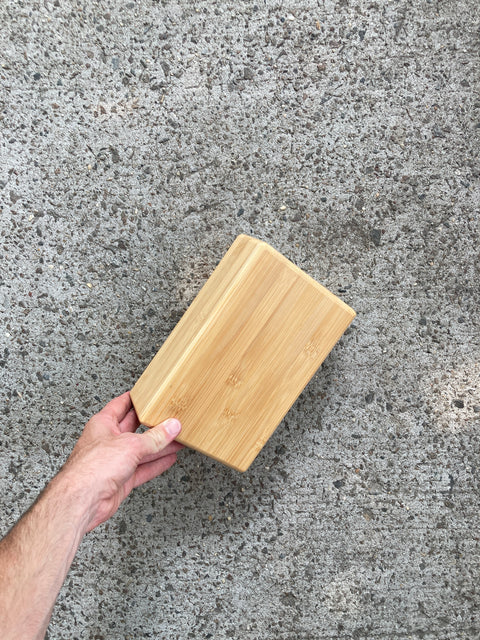 Wood Yoga Block