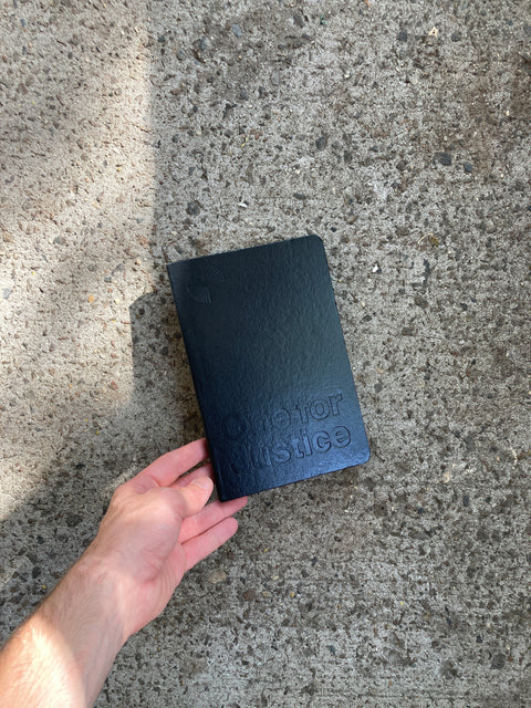 Fancy Leather Hard Cover Notebook