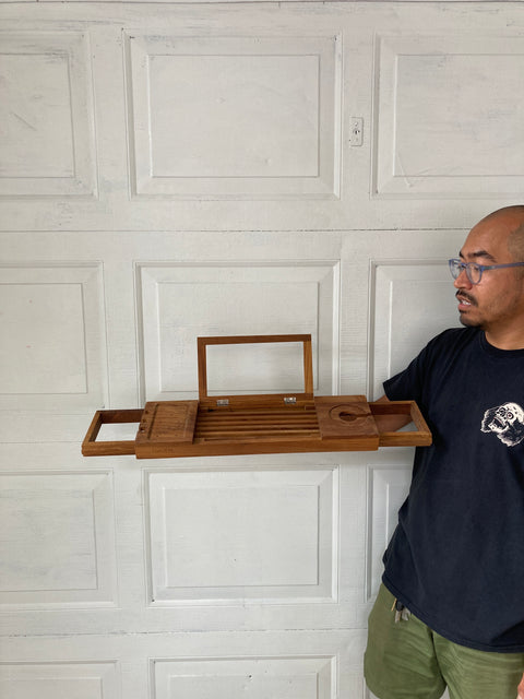 Bathtub Wood Rack