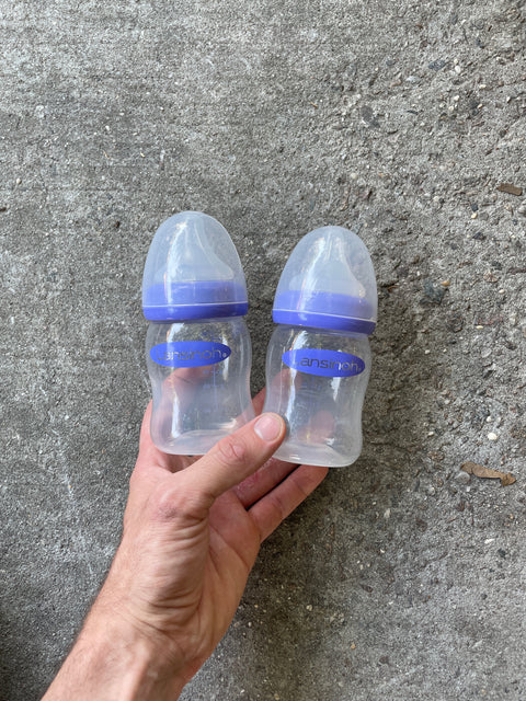 2 Lansinoh Baby Bottles