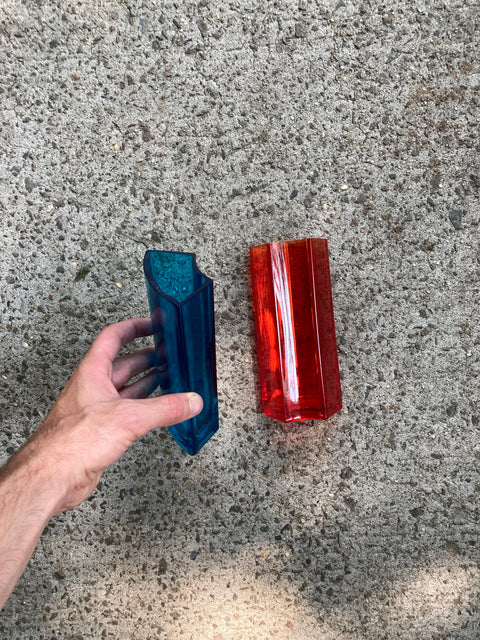 Sexy Glass Vases Duo