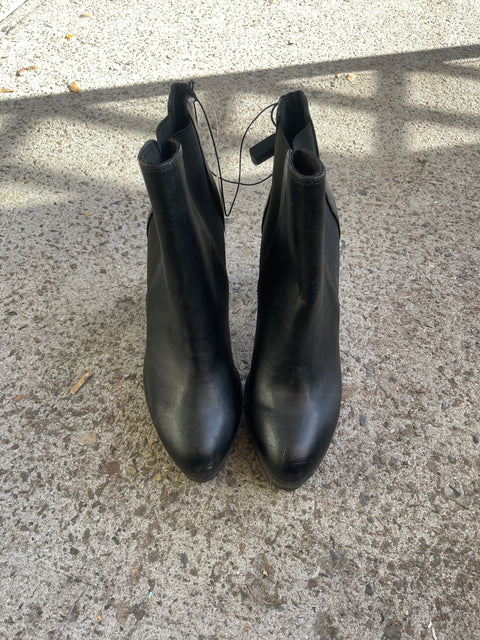 Brand New Heeled Boots, Size US 8.5W or 39 EU