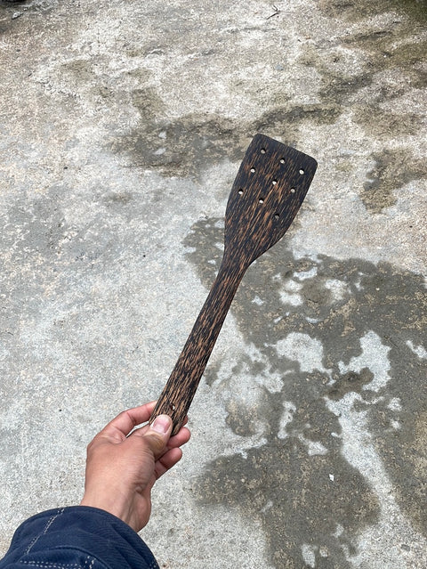 Slotted Wooden Spatula