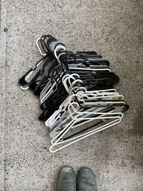 A Closet Worth of Hangers