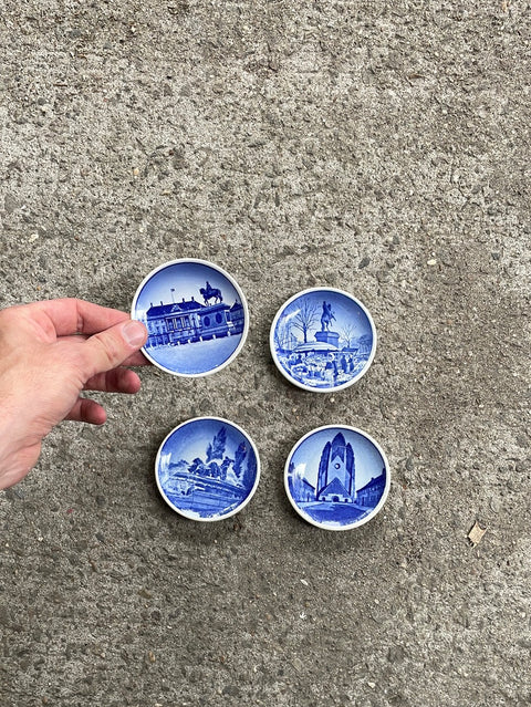 Tiny Danish Decorative Plates