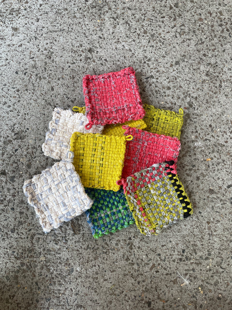 Cloth Stitched Coasters