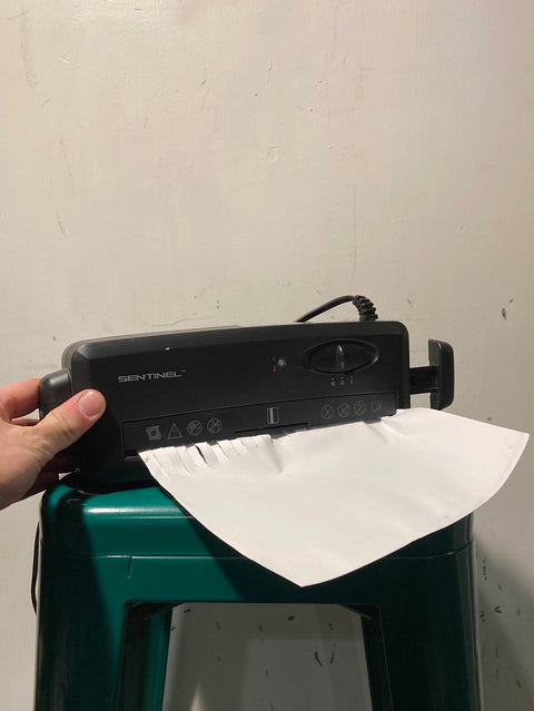 Sentinel Paper Shredder