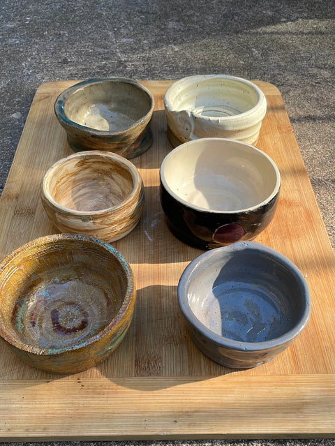 6 Ceramic Micropots