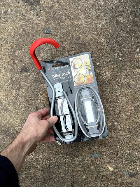 Bike Rack with Tire Tray