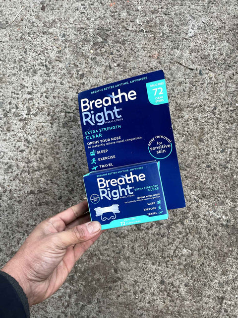 Breathe Right Nasal Strips