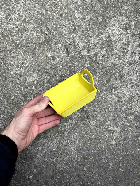 Bright Yellow Lil' Ceramic Dish