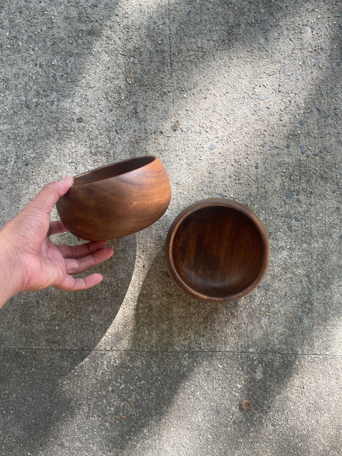 Acacia Wood Bowls