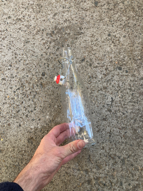 Glass Swing Top Bottle