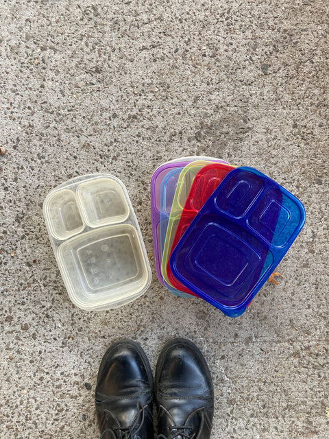 Five Bento Box Style Plastic Boxes To Store Food