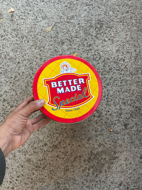 Old School-style Better Made Metal Bin