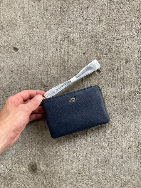 Brand New Coach Navy Blue Wrislet