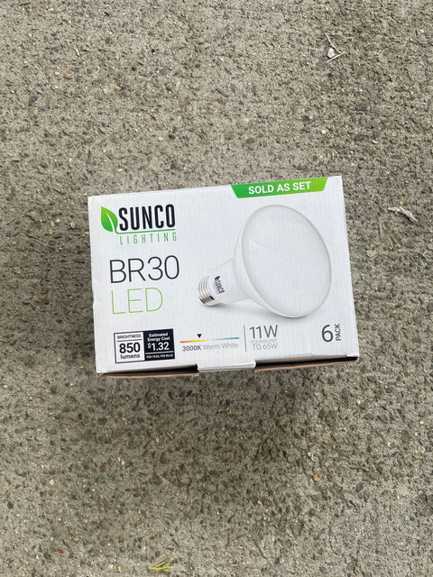 6 Sunco LED Light Bulbs