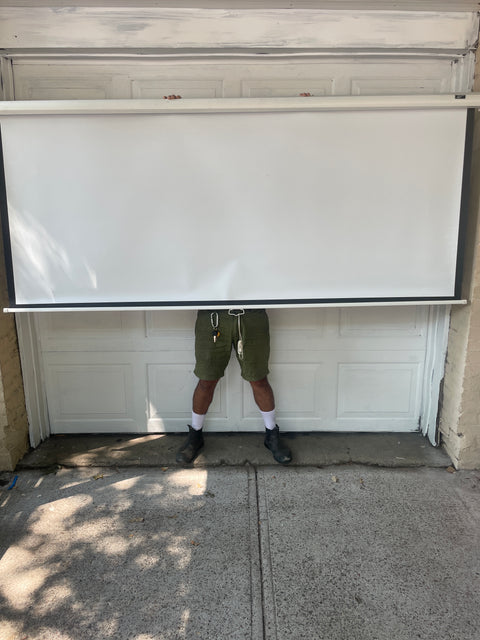 92” Screen Projector