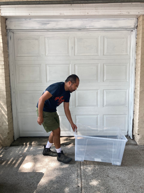 Big Storage Box With 2 Wheels