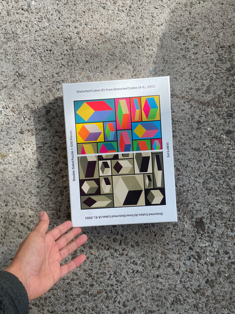 Sol Lewitt Double-Sided Puzzle