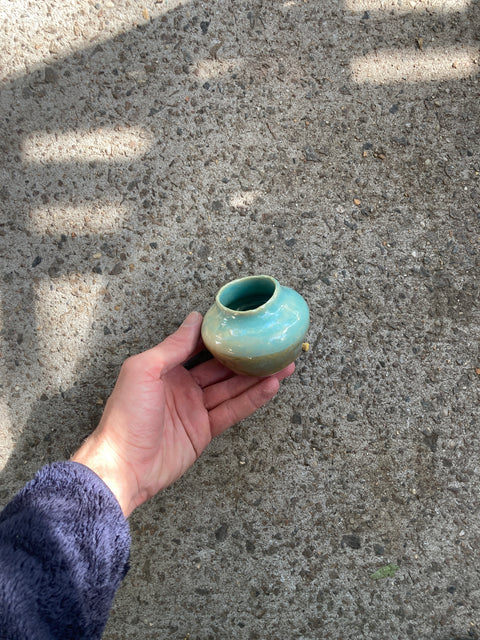 Lovely Tiny Handmade Ceramic Vase