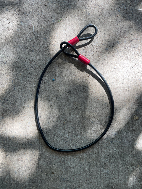 Bike Lock Cable (to Keep Your Front Wheel)