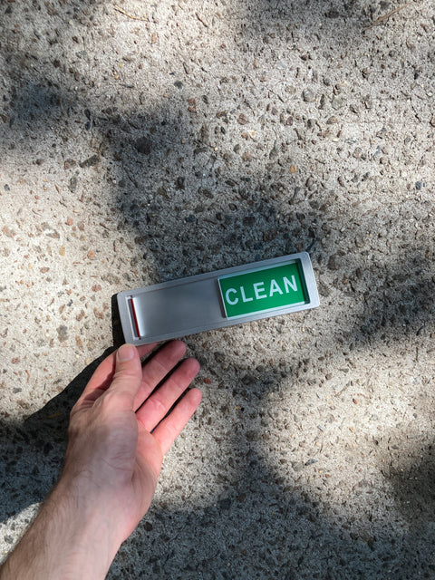 Dirty/Clean Magnet Sign