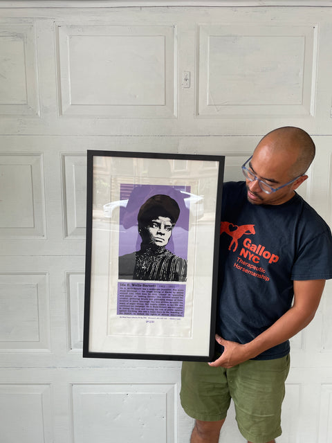 Ida B. Wells-Barnett Large Art Print