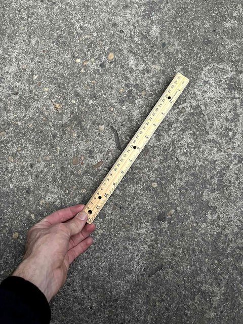 Classic Wooden Ruler