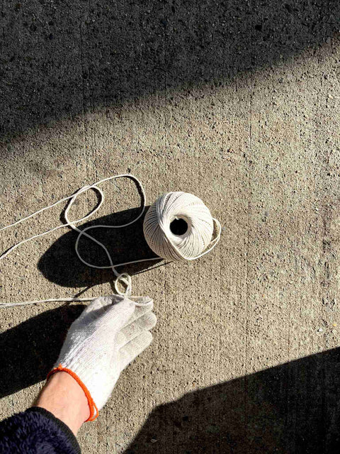 Crafting with Cotton Twine