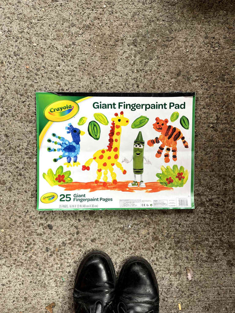 Crayola Giant Fingerpaint Pad