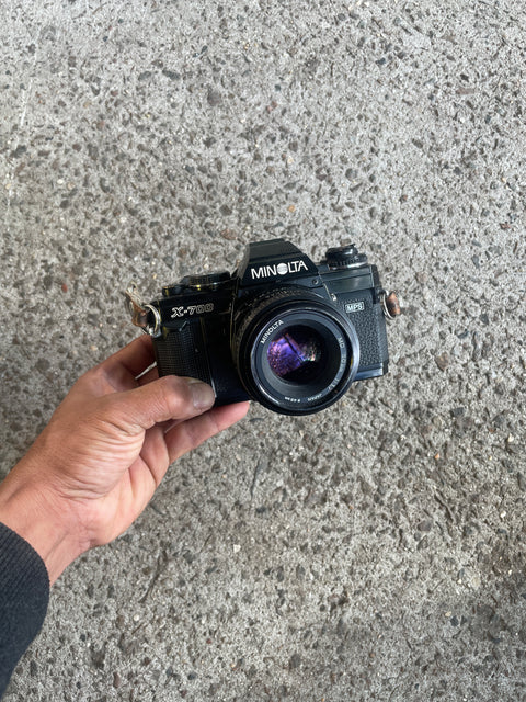 Minolta X-700 With 50mm f/2 Lens, Untested