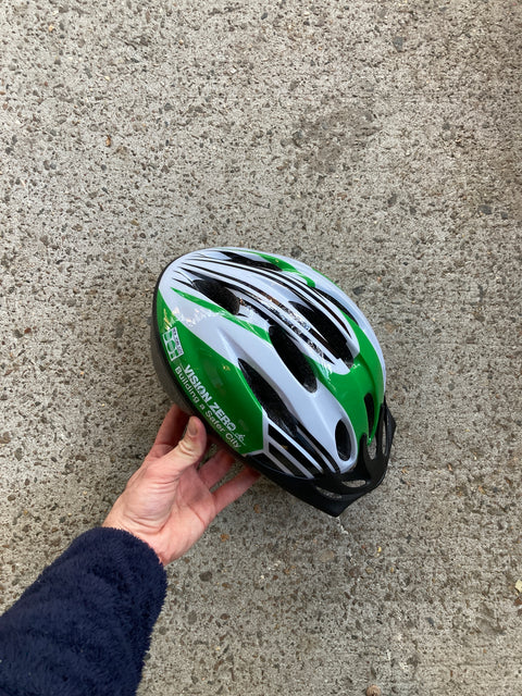 Brand New NYC Dot Vision Zero Kids Bike Helmet, Adjustable Size