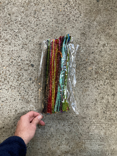 A Whole Bunch Of Sparkling Chenille Stems