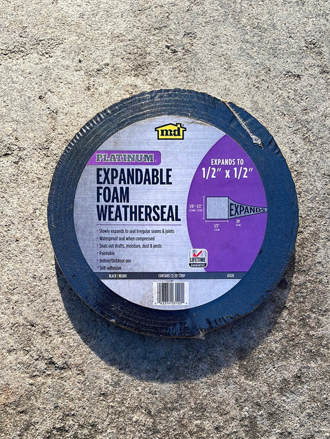 Expandable Foam Weatherseal