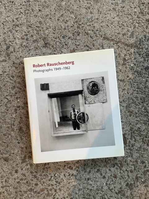 Robert Rauschenberg Photography Art Book