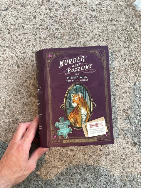 Murder Most Puzzling 500 Pieces Puzzle