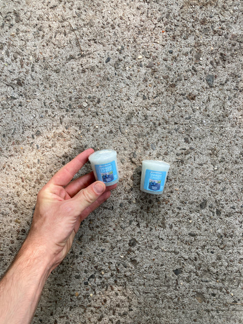 Two Small « Beach Walk » Scented Candle