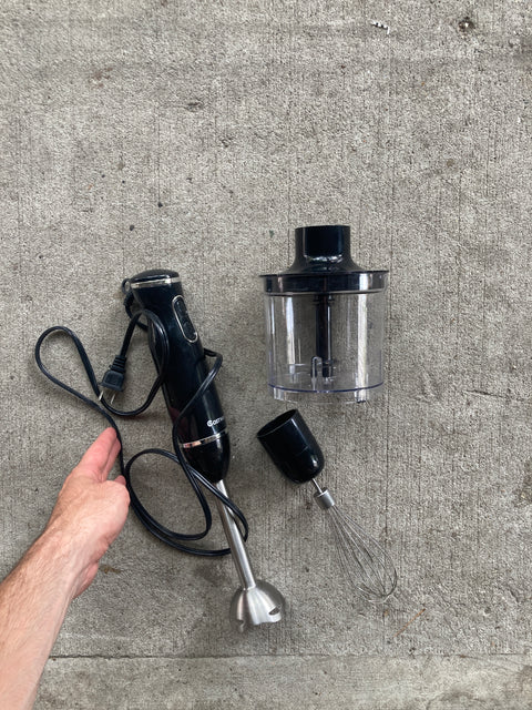 Immersion Blender & 3 Attachments