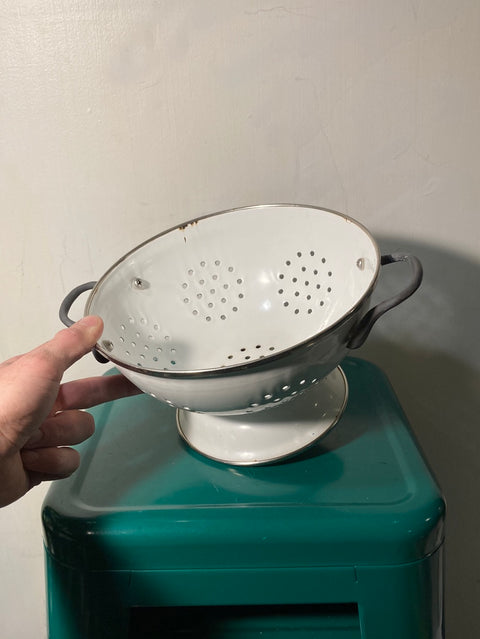 Vintage Enameled Colander