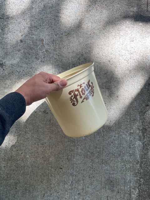 Ceramic Flour Bowl