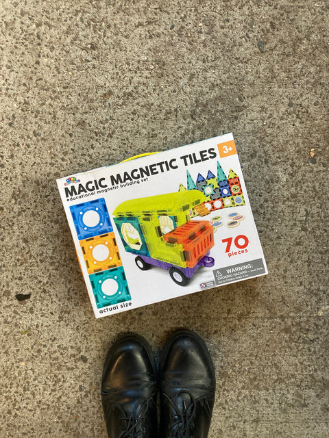 Magic Magnet Tiles Set